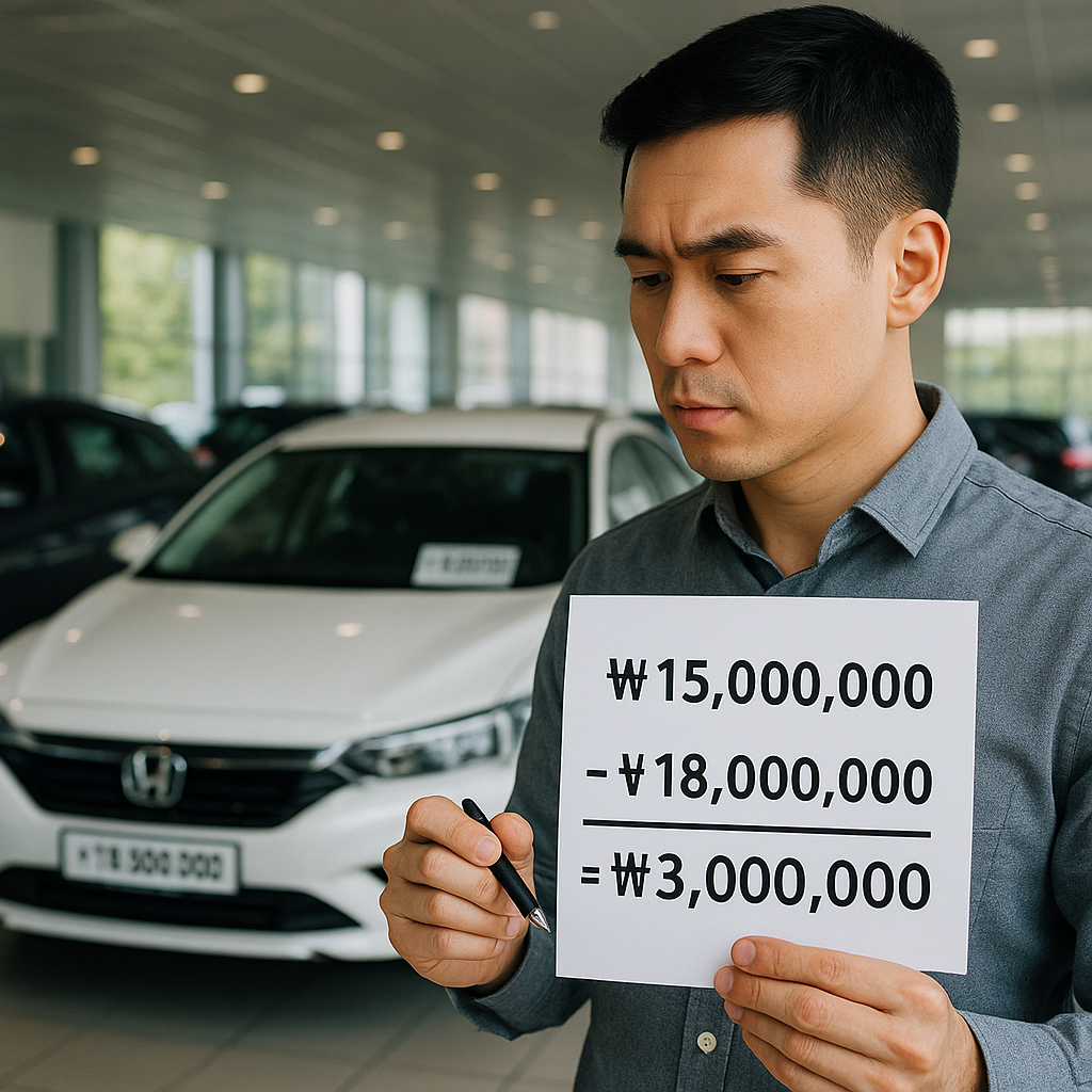 중고차 구매로 가격차익을 노리는 실속형 재테크 전략
