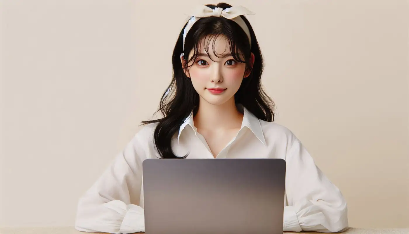 압류방지통장-한도를-알아보는-여성의-모습