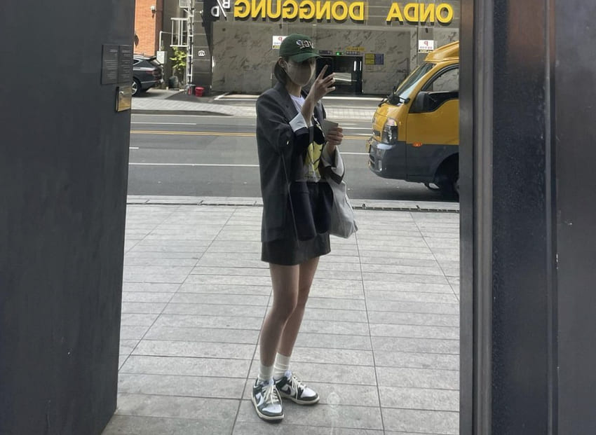 노윤서 사복 패션