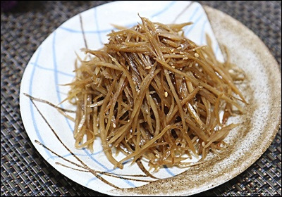 우엉조림 맛있게 하는법