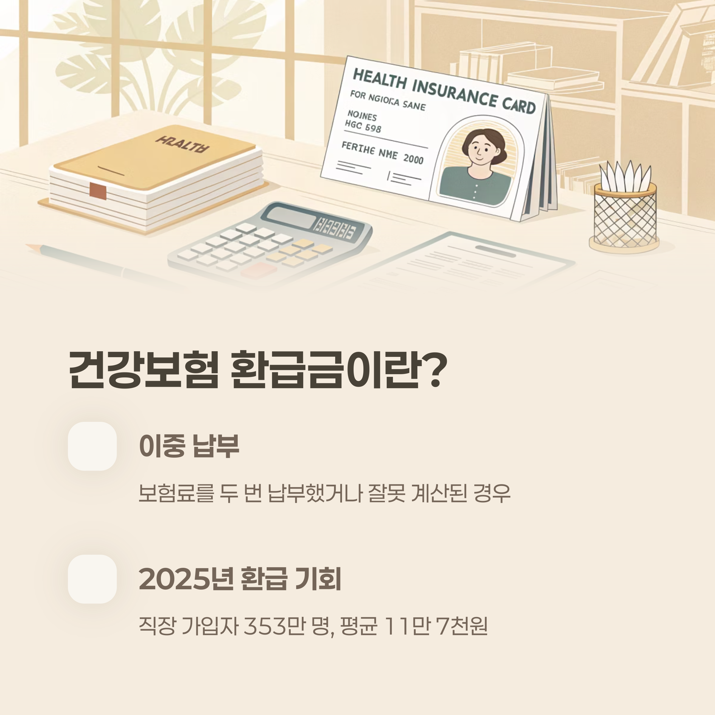 건강보험 환급금이란?