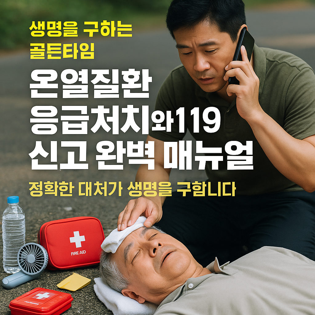 [3편] 온열질환 응급처치와 119 신고 완벽 매뉴얼