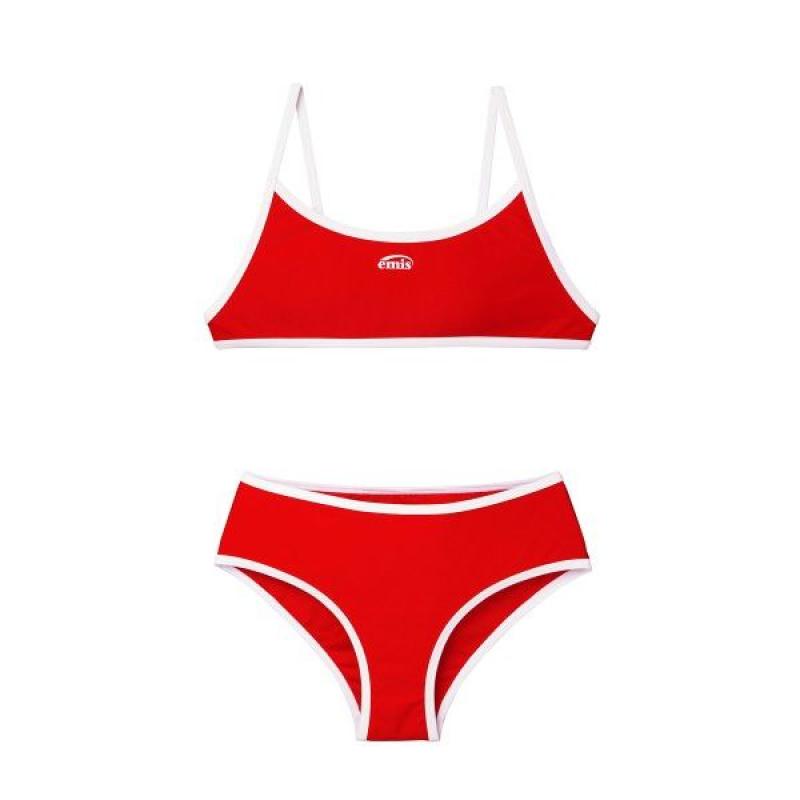 이미스 비키니 수영복 비치웨어 에미스트링 세트레드