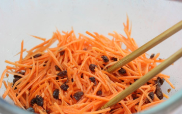 당근라페 만들기