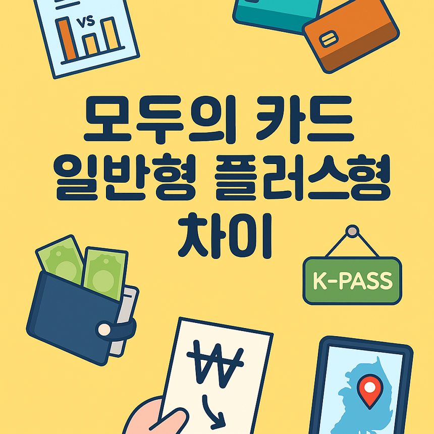 대중교통 K-패스 카드 업그레이드: 모두의 카드 발급 부터 환급, 기존 카드 비교 총정리