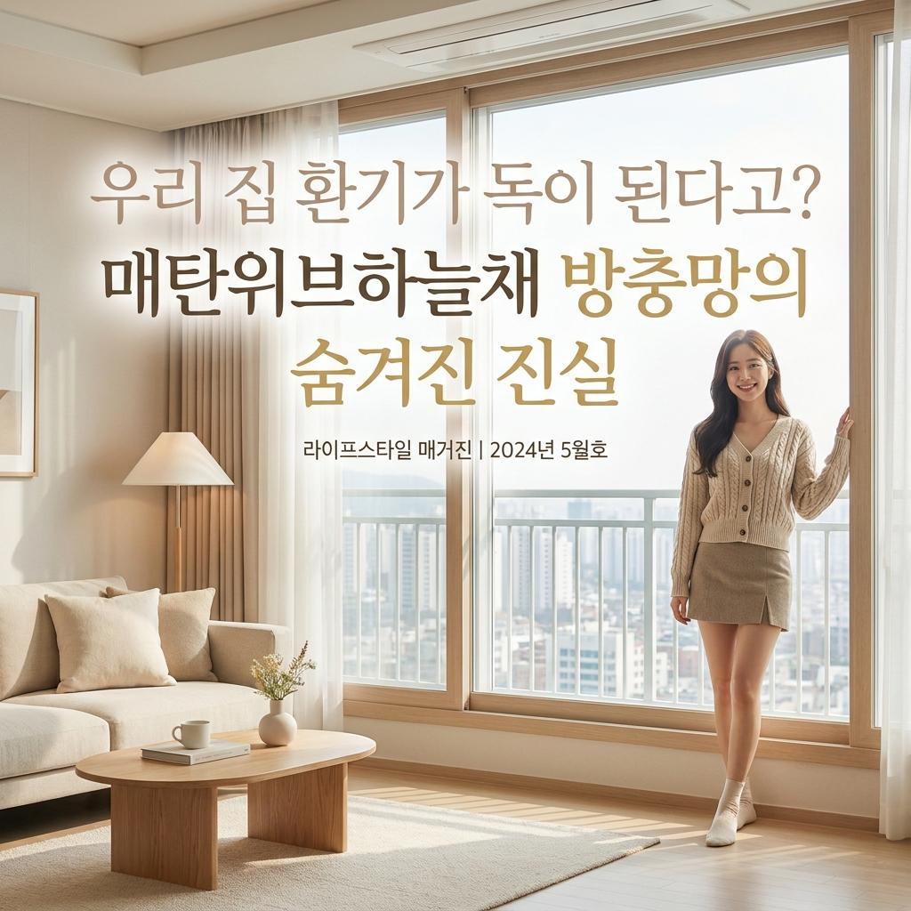 수원 매탄위브하늘채 32평 방충망 모헤어 가루 해결하고 100만원 아끼는 법