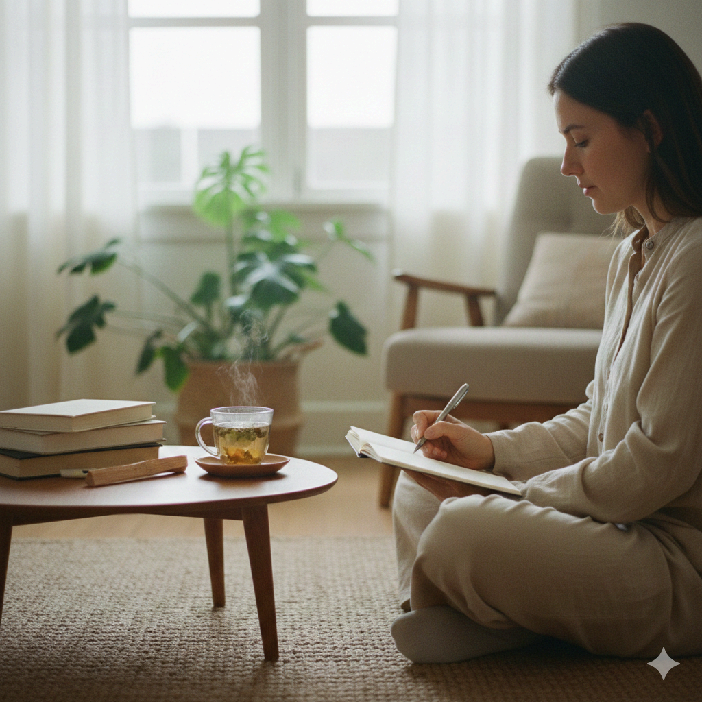 [심신 안정 및 명상 루틴] 마음 안정 루틴 &ndash; 감사 일기 작성법