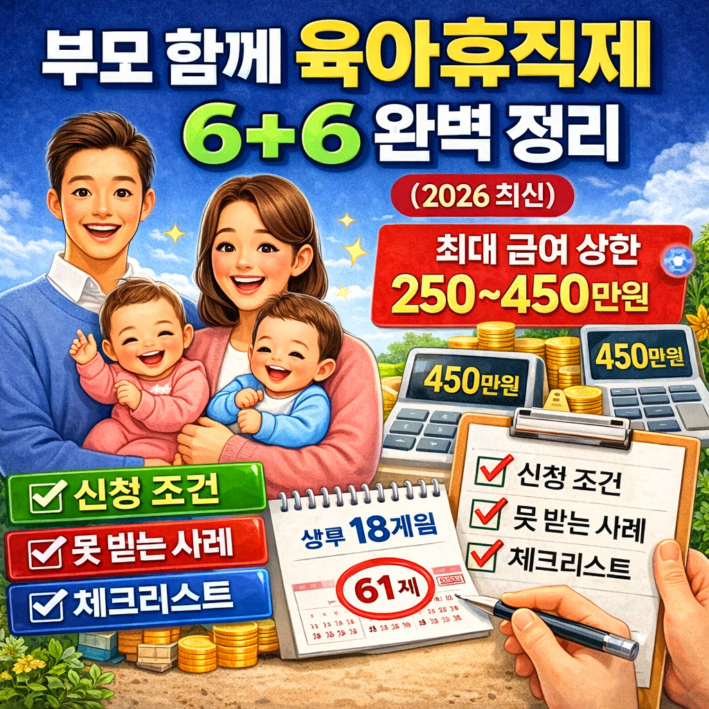 부모 함께 육아휴직제 6+6