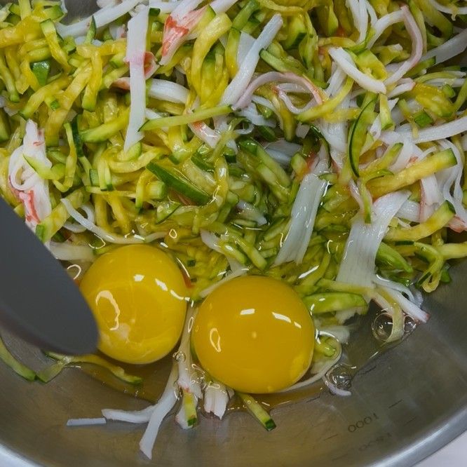 재료 반죽하기