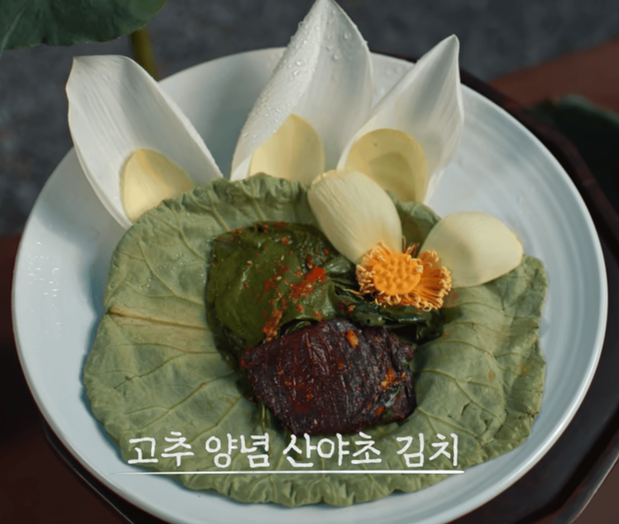 고추양념산야초김치