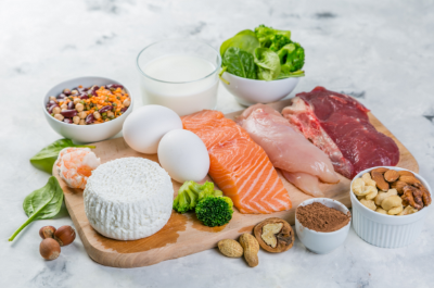 단백질이 풍부한 재료