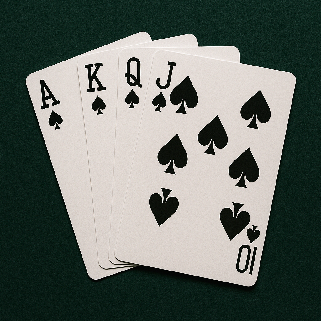 Keywords:
 로얄 스트레이트 플러쉬
 Royal Straight Flush
 ロイヤルストレートフラッシュ
 皇家同花顺