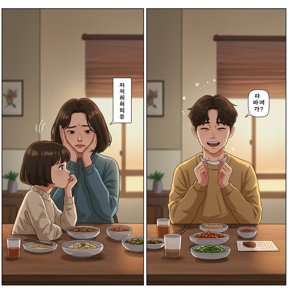 명절 잔소리 응답