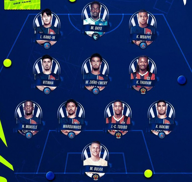 이강인 베스트11