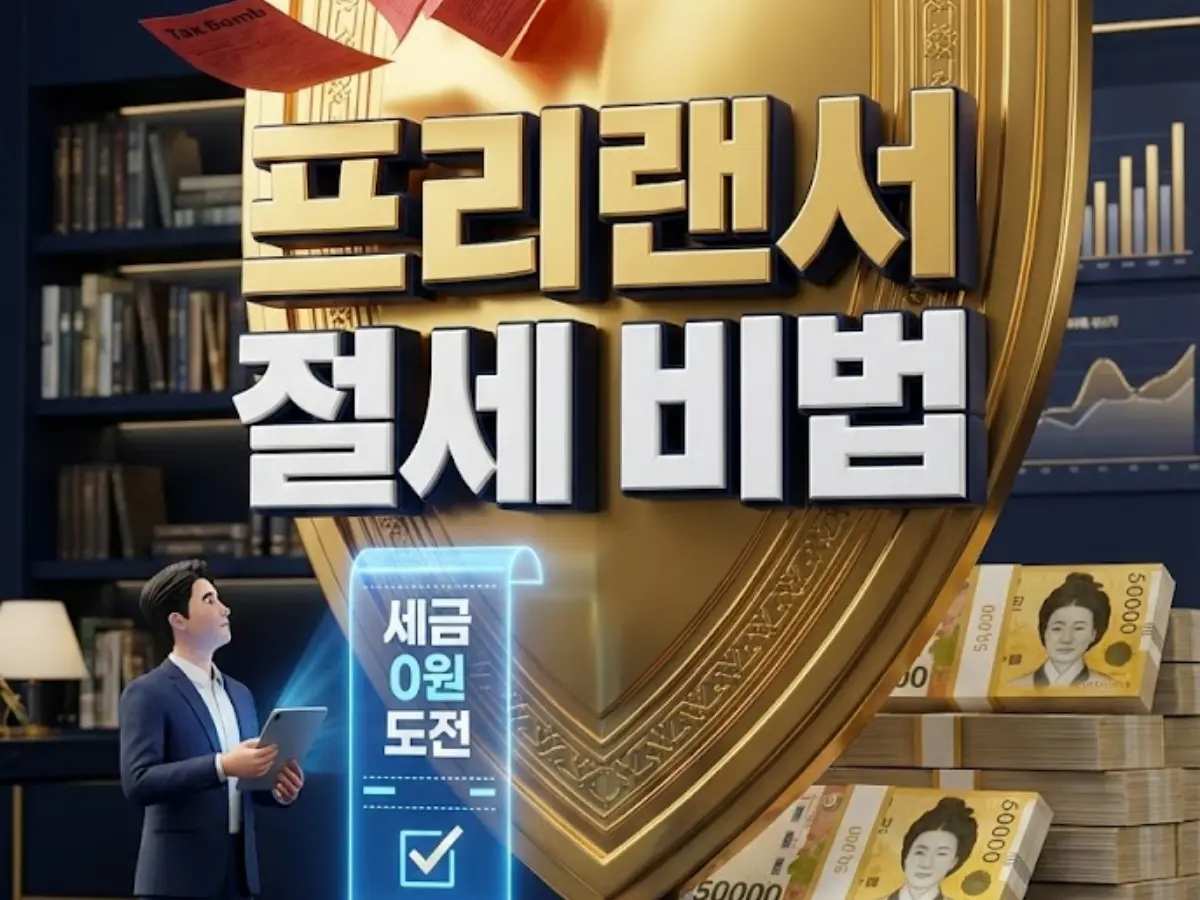 프리랜서 3.3% 원천징수, 환급금 0원인가요? 세무사가 공개하는 '소득세 0원' 설계안