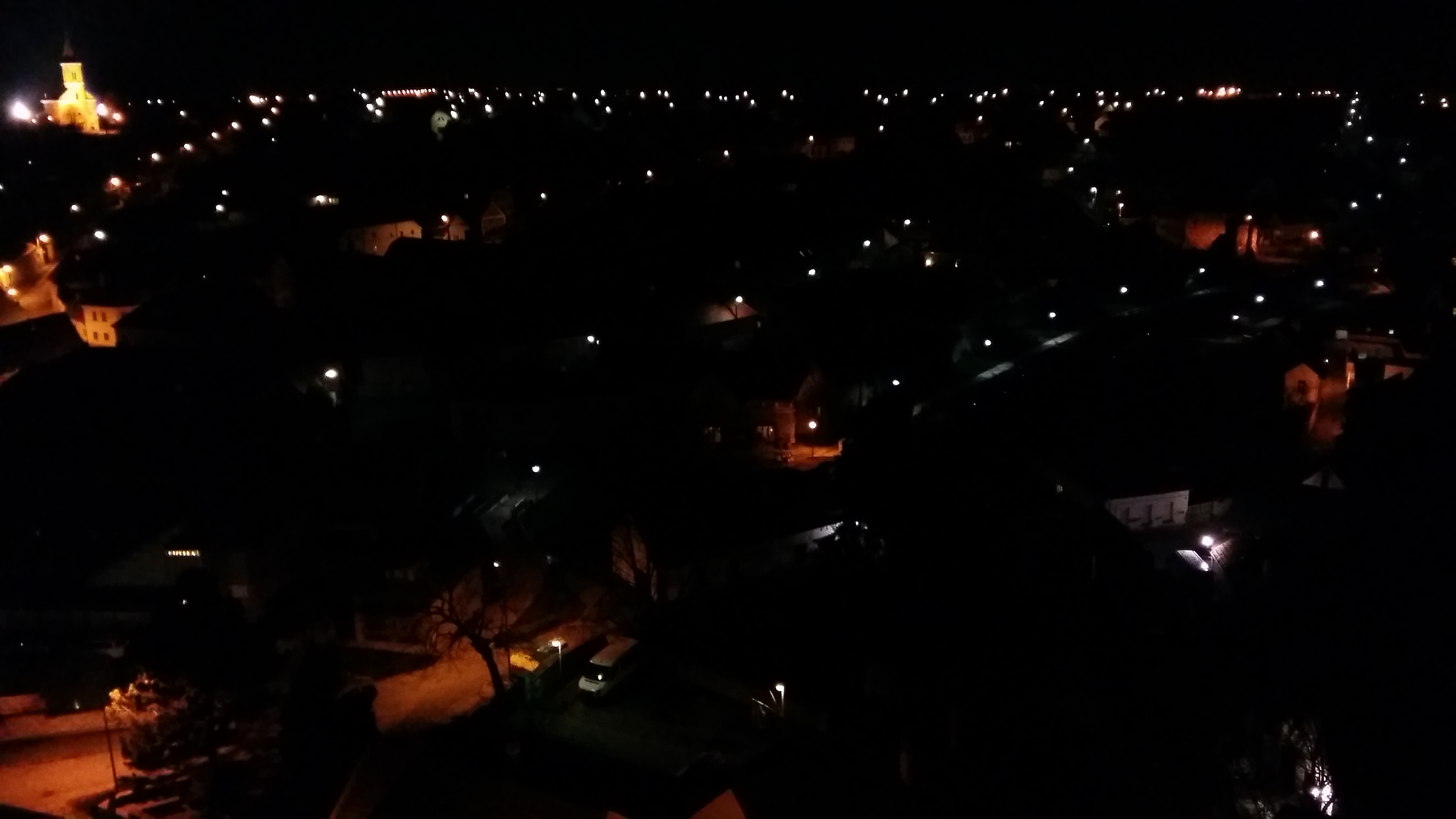 헝가리 베스프렘 야경