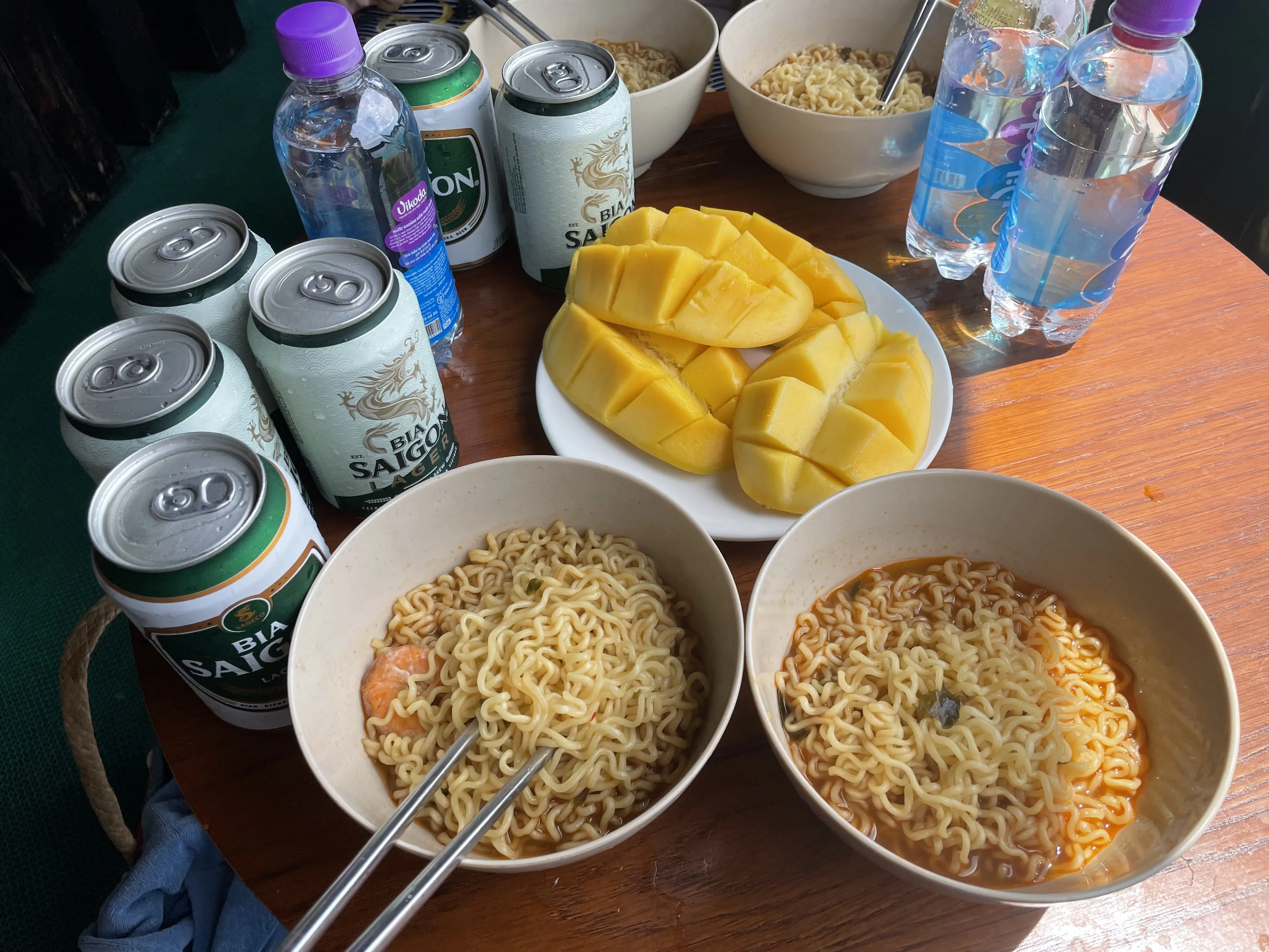 오션월드 호핑투어 간식