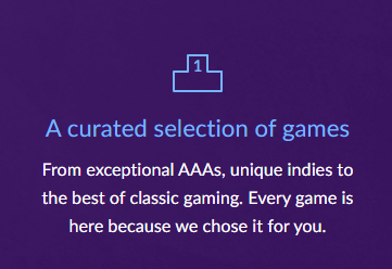 지오지닷컴의 엄선된 게임들 gog.com