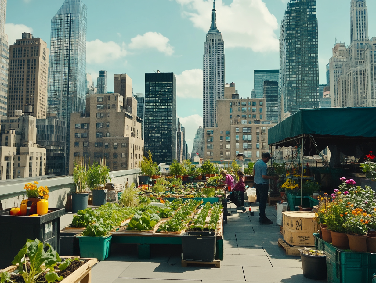 도시 농업의 이점과 이유