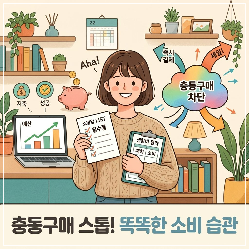 충동구매줄이는법
