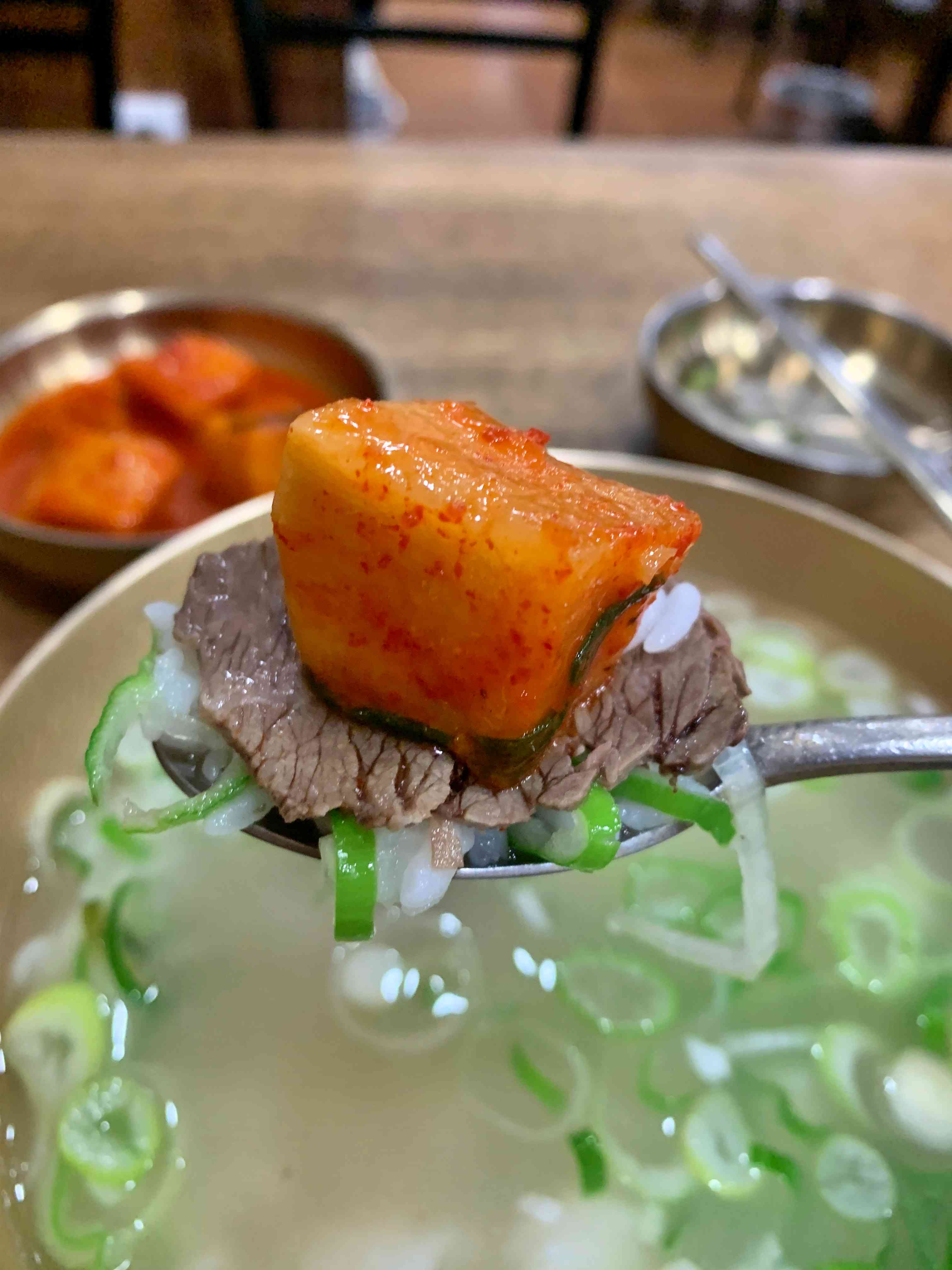 하동관 깍두기