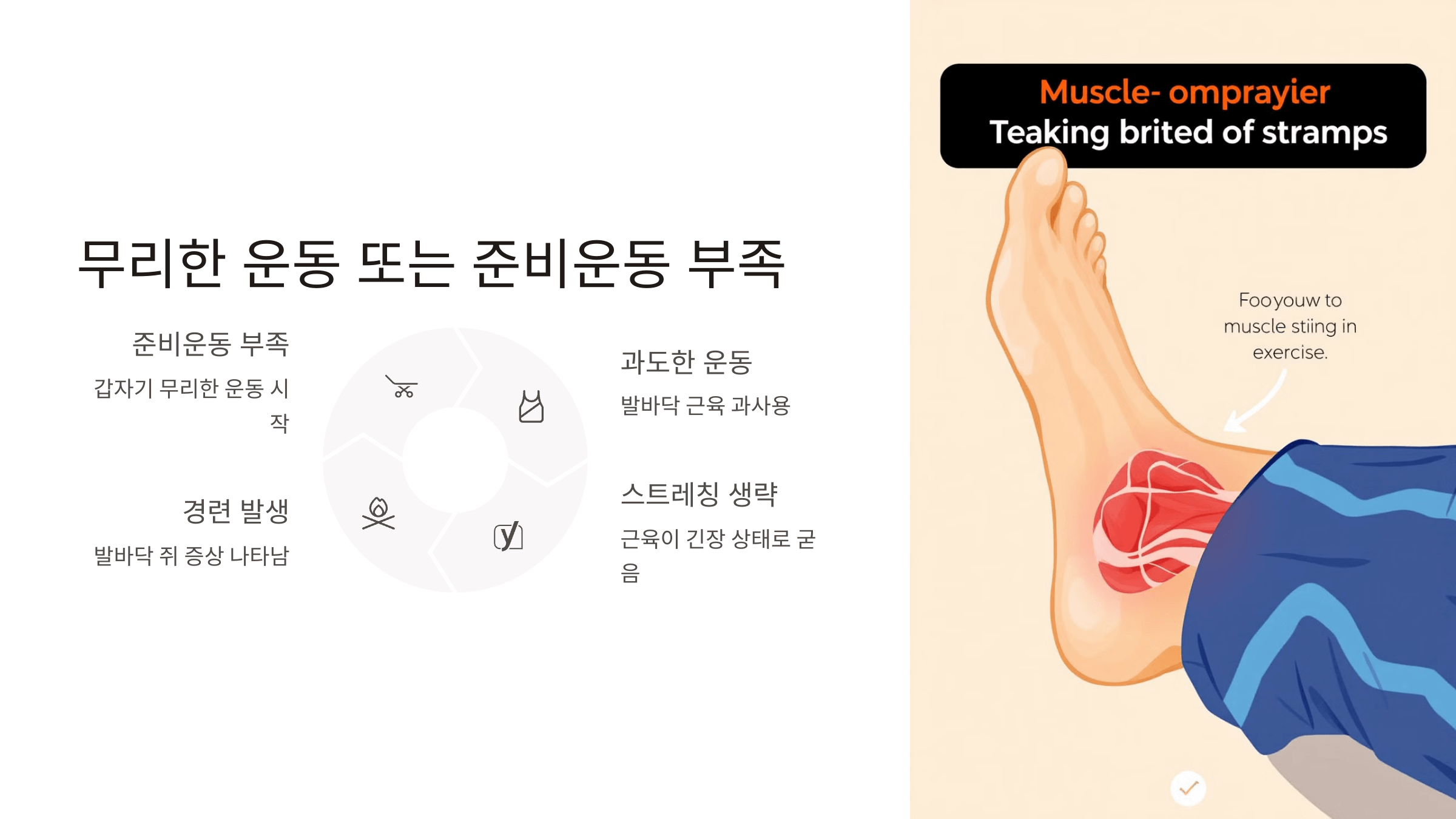 발바닥 사진입니다.