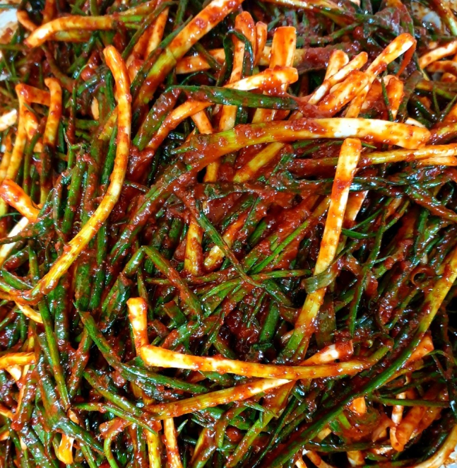 경이갓김치 파김치