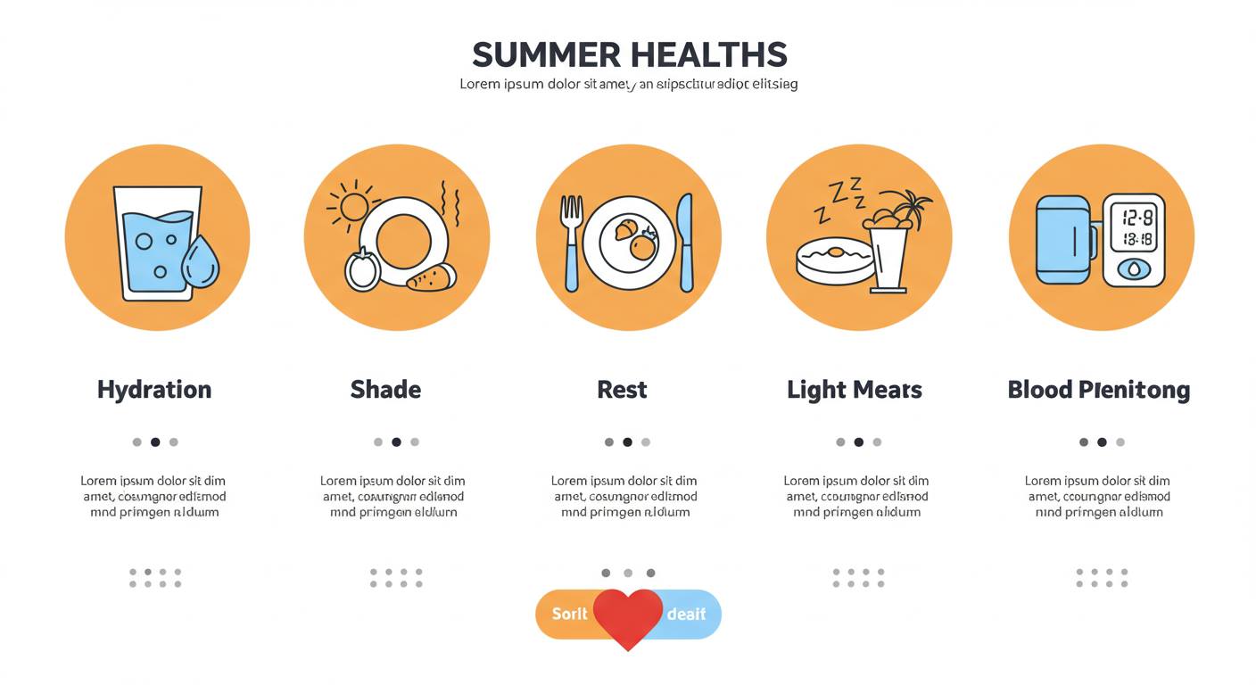 폭염이 더 위험한 이유? 여름철 심혈관 건강 지키는 5가지 방법