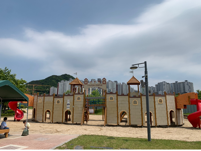 춘천꿈자람어린이공원 실외공원 모험 성