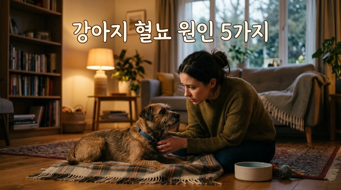 강아지 혈뇨 원인