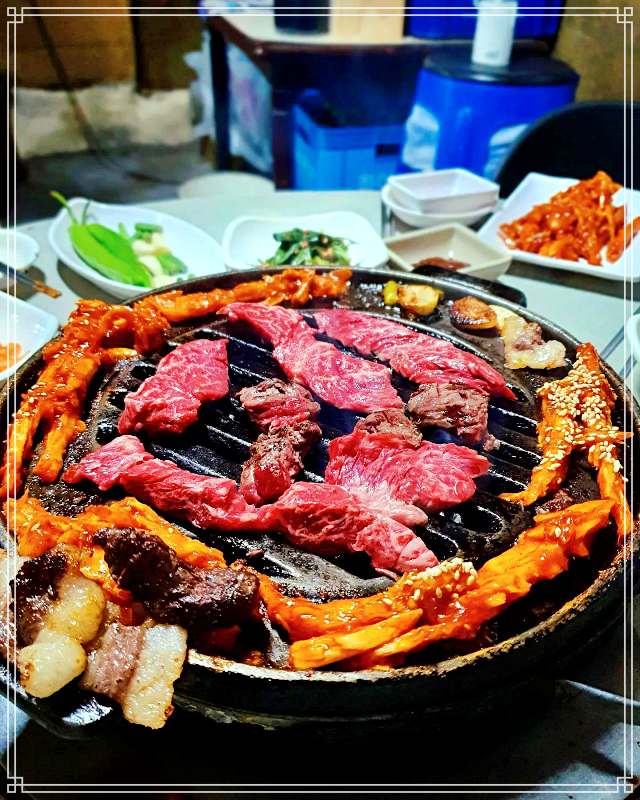 인천 동인천 개항로 배다리 맛집 한우 토시살, 더덕 구이