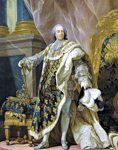 King of the France, Louis XV of Bourbon
