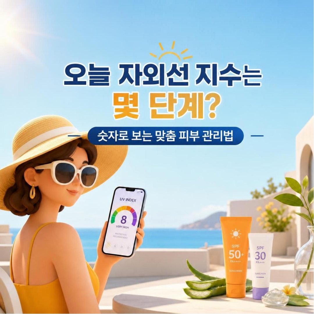 자외선 지수 몇 단계?