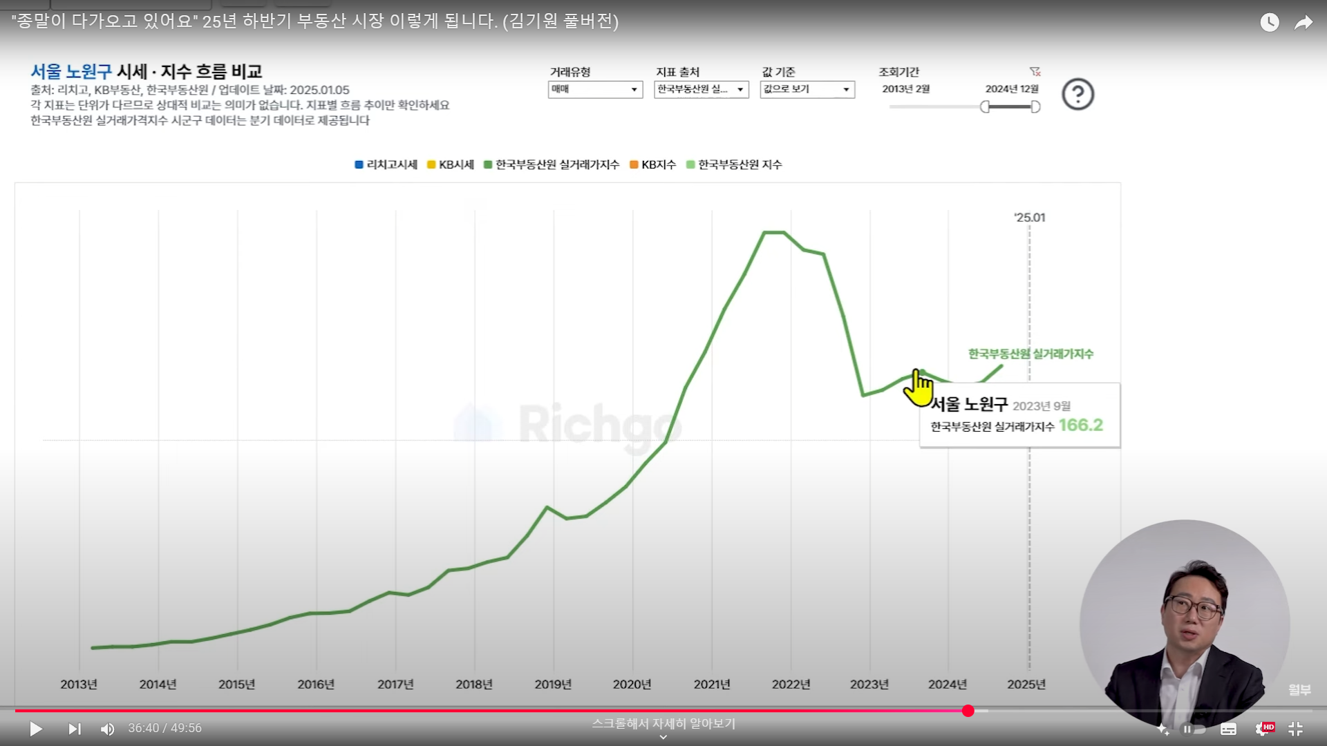 리치고 김기원 강의 화면 4