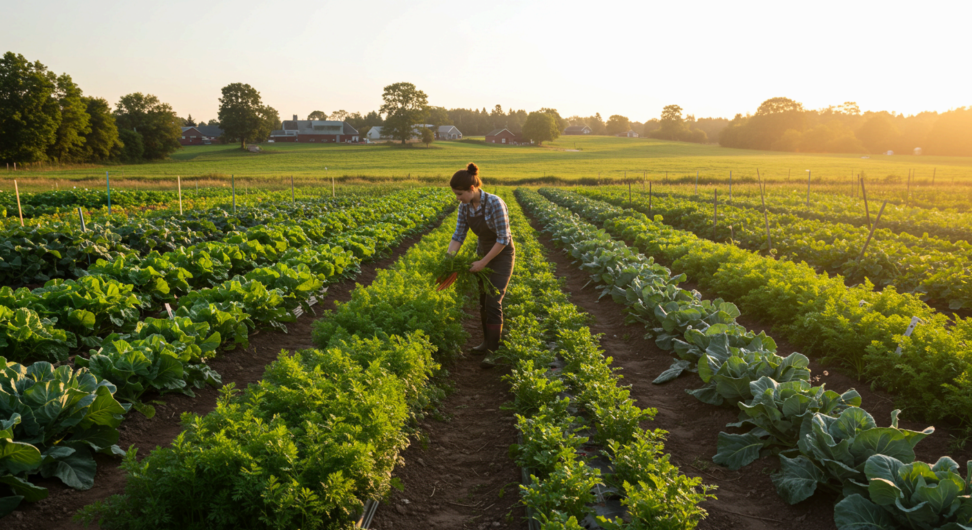 친환경적인 농업: 유기농 농업의 이점