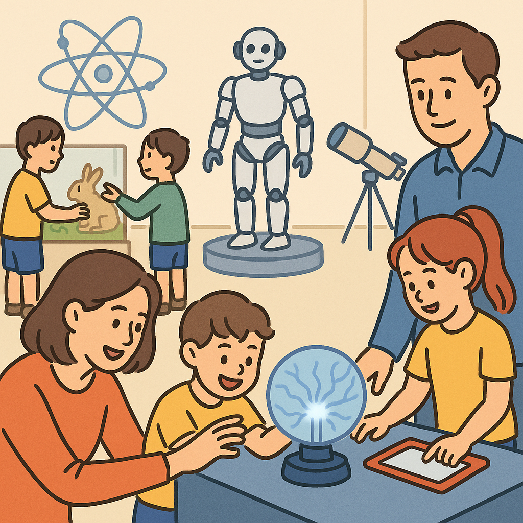 아이들이 시간 가는 줄 모르는 오감 체험 나들이에 대한 이미지