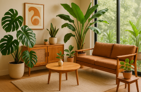 이국풍 식물 사진