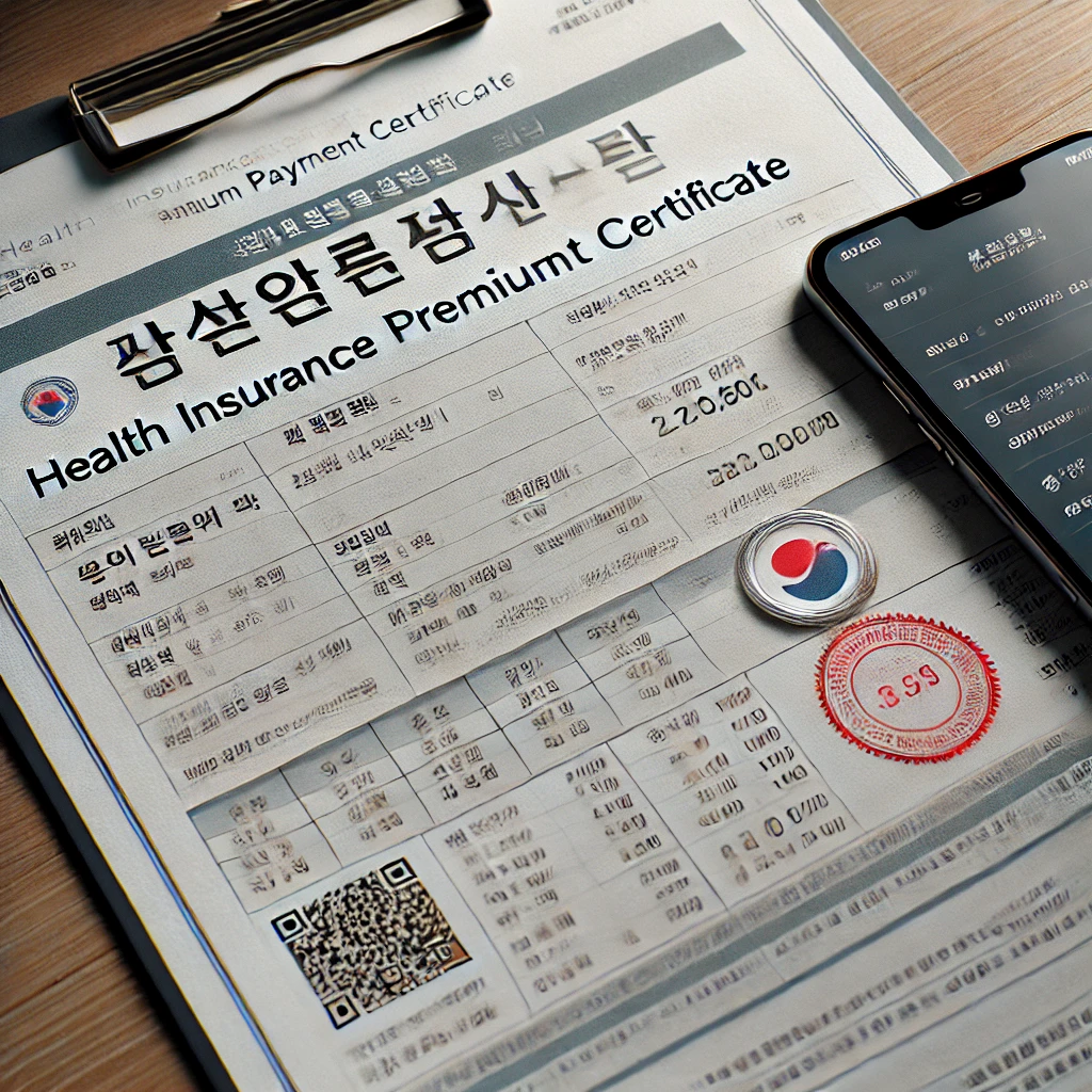 건강 보험료 납부 확인서 인터넷 발급 방법