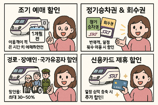 SRT 할인 예매 방법