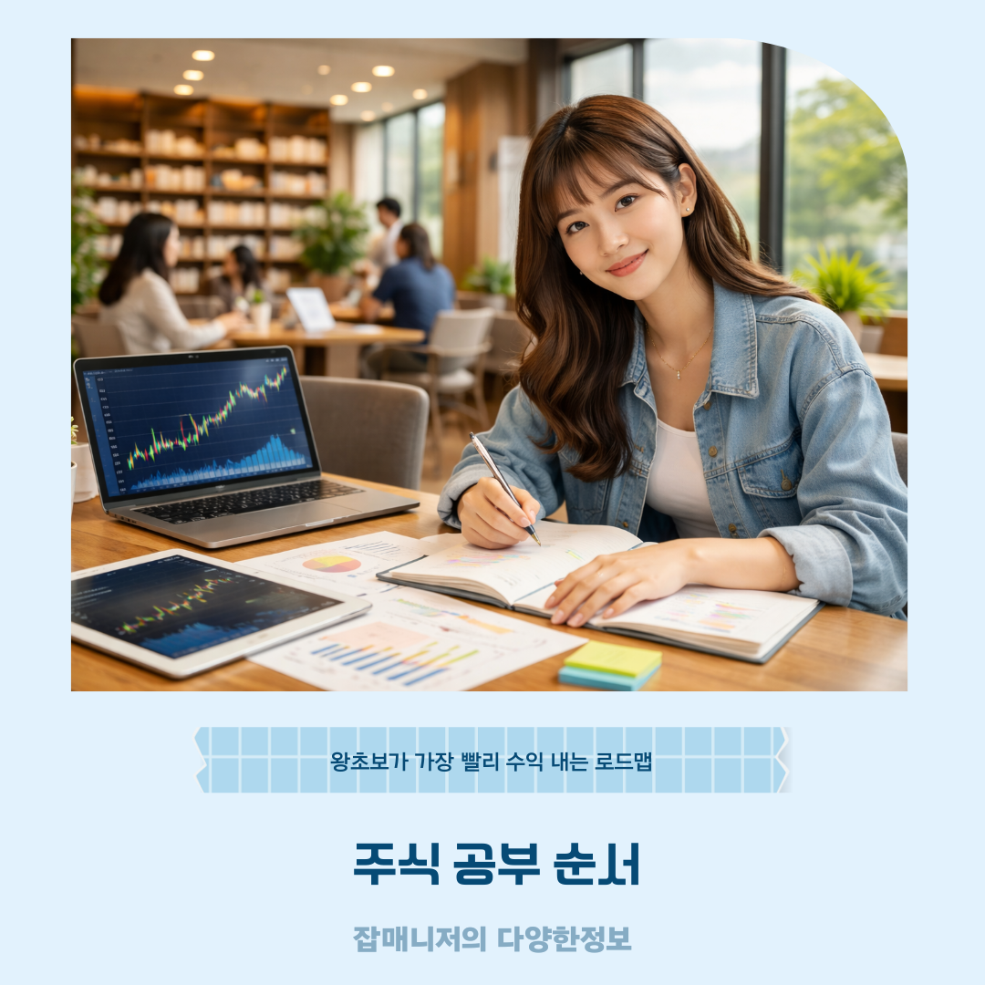 주식 공부 순서｜왕초보가 가장 빨리 수익 내는 로드맵