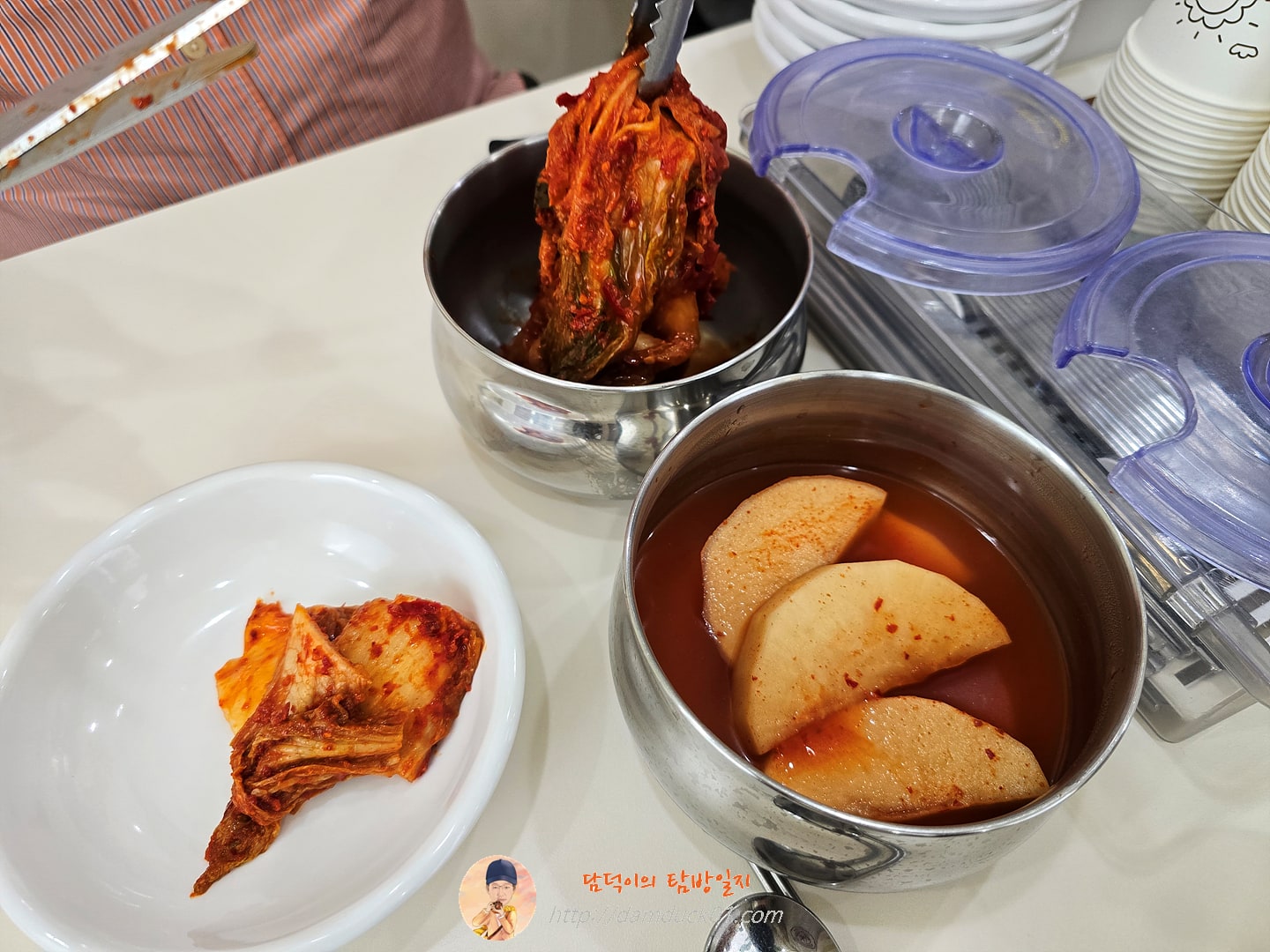 봉황칼국수 반찬