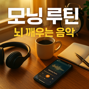모닝 루틴에 어울리는 뇌 깨우는 음악 추천