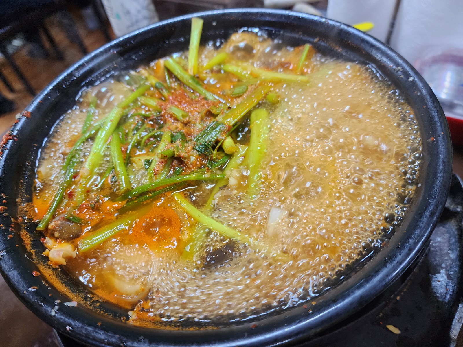 버섯매운탕