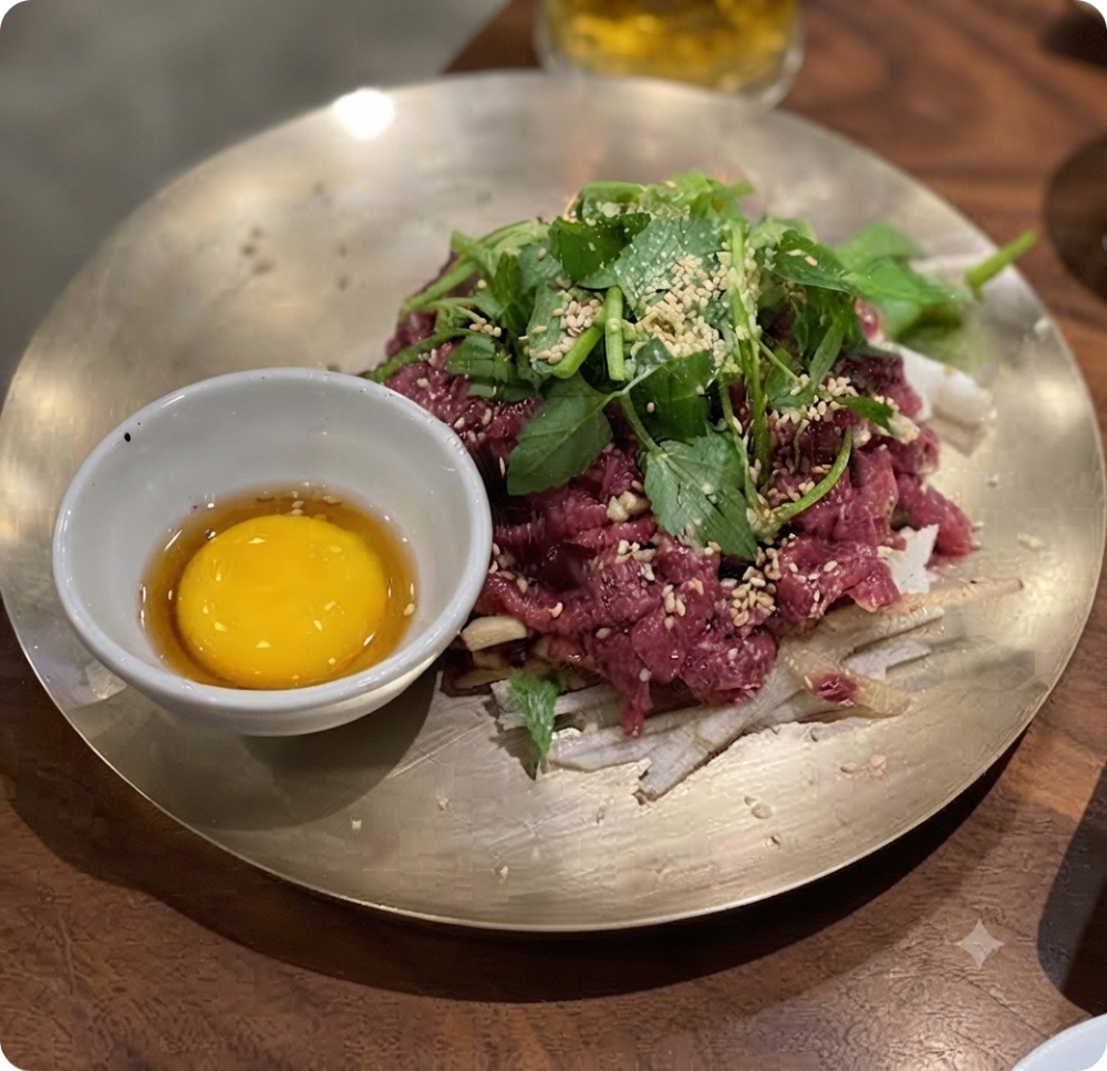 화담숲 주변 맛집 ai 이미지