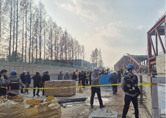 광주대표도서관 공사 붕괴 사고 수사 본격화