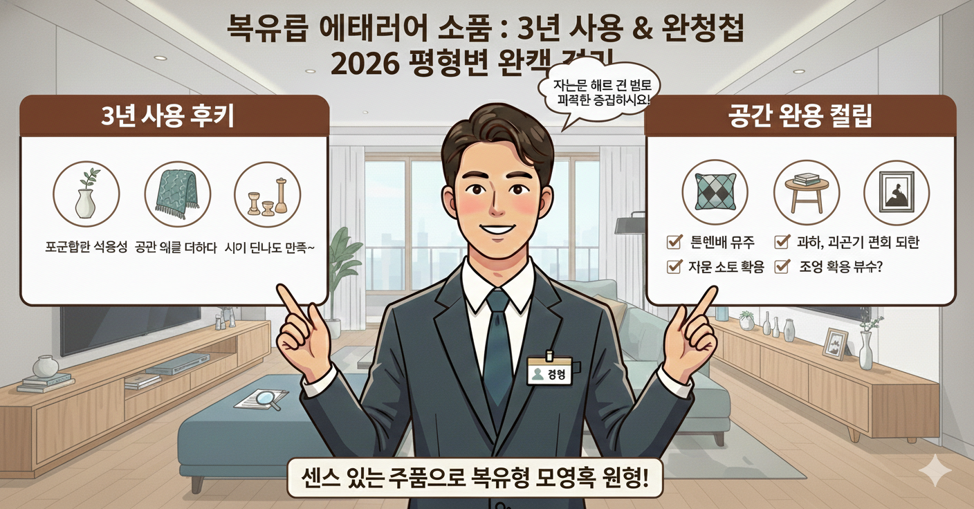 북유럽 인테리어 소품, 3년간 직접 써보고 진짜 달라진 공간 완성법