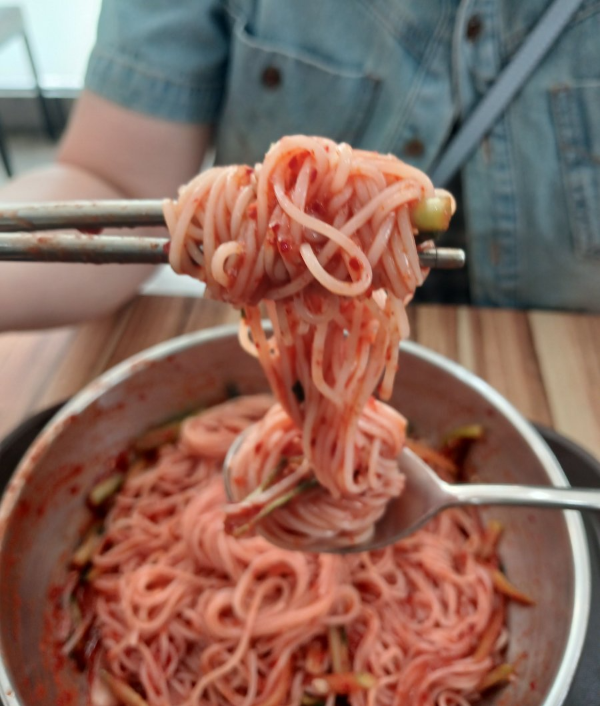 멸치국수집 비빔국수