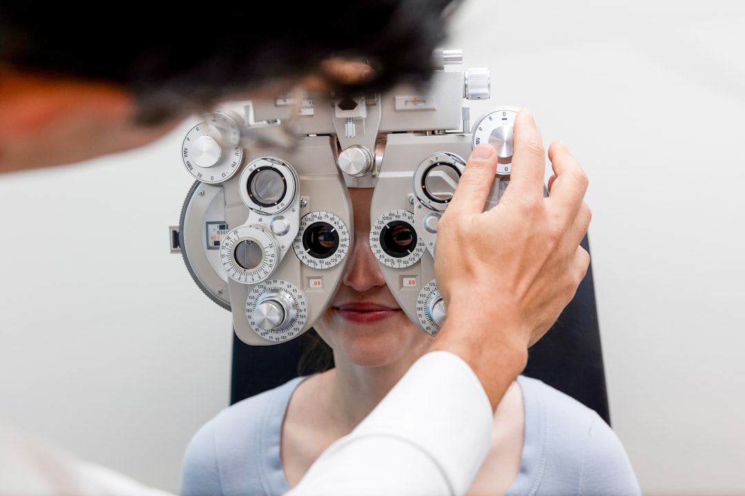 Intraocular pressure.