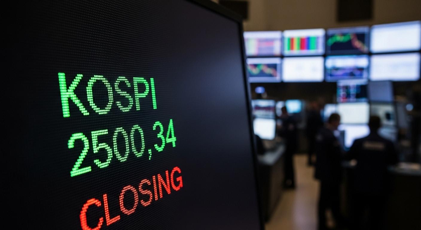 코스피 마감시황