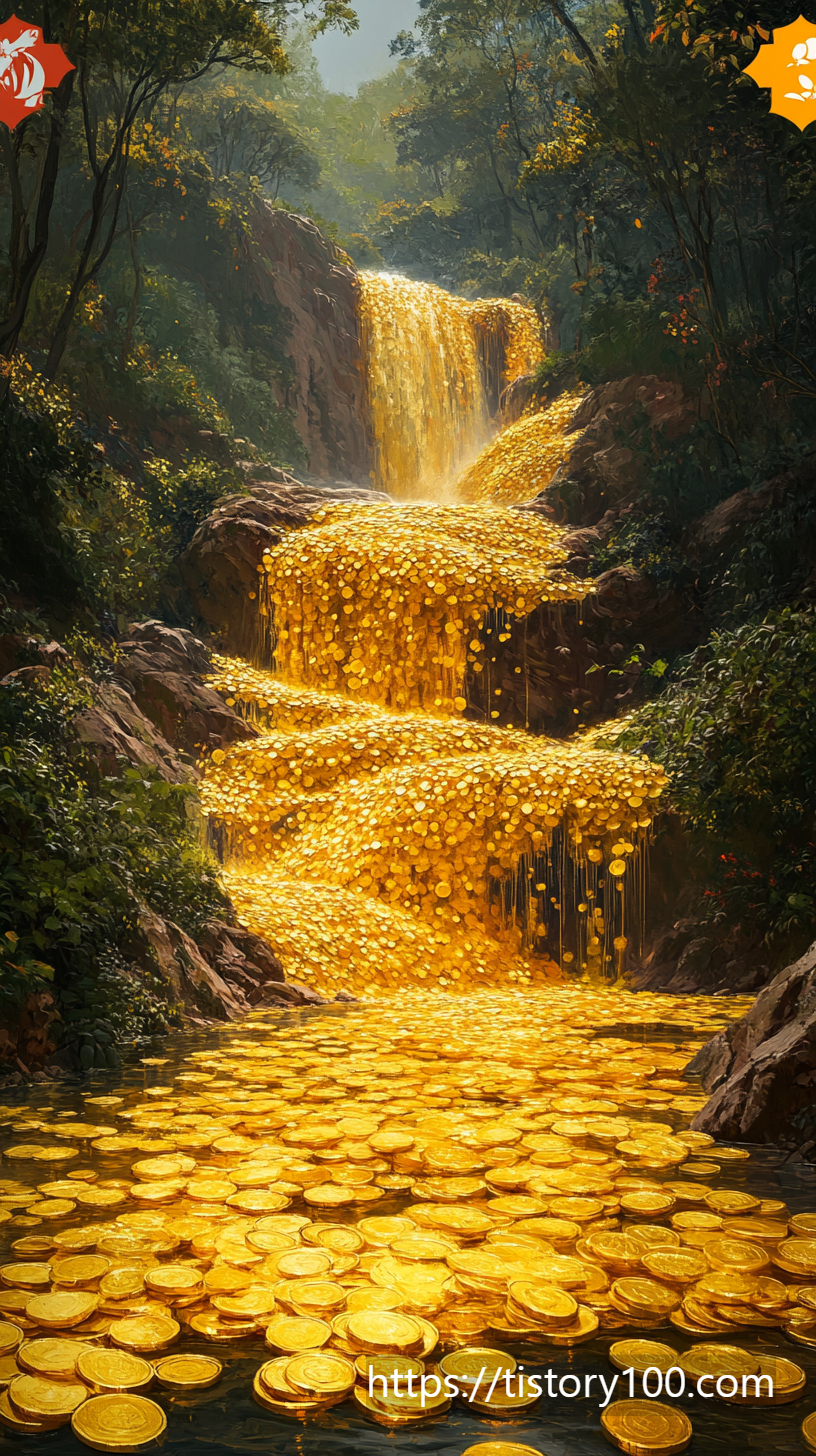 돈이 들어오는 그림